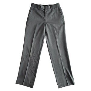 J. Ferrar Dress Pants Men's Size 32x32 Gray Chalk Stripe Modern Fit